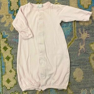 Kissy Kissy pink polka dot convertible gown